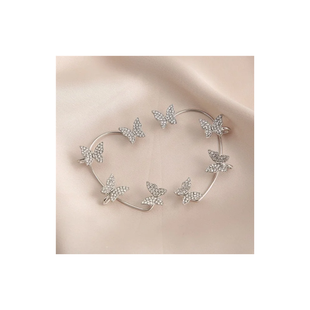 Butterfly Swan and Snake Earrings