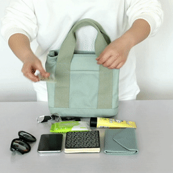HandBaG - handbag with multiple compartments