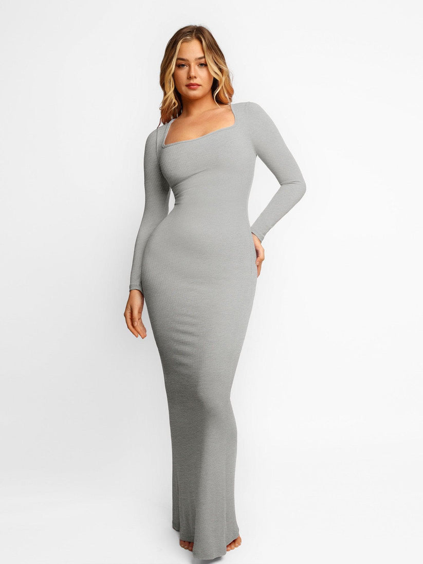 Built-In Shapewear Modal Soft Lounge Dresses – Herlulu