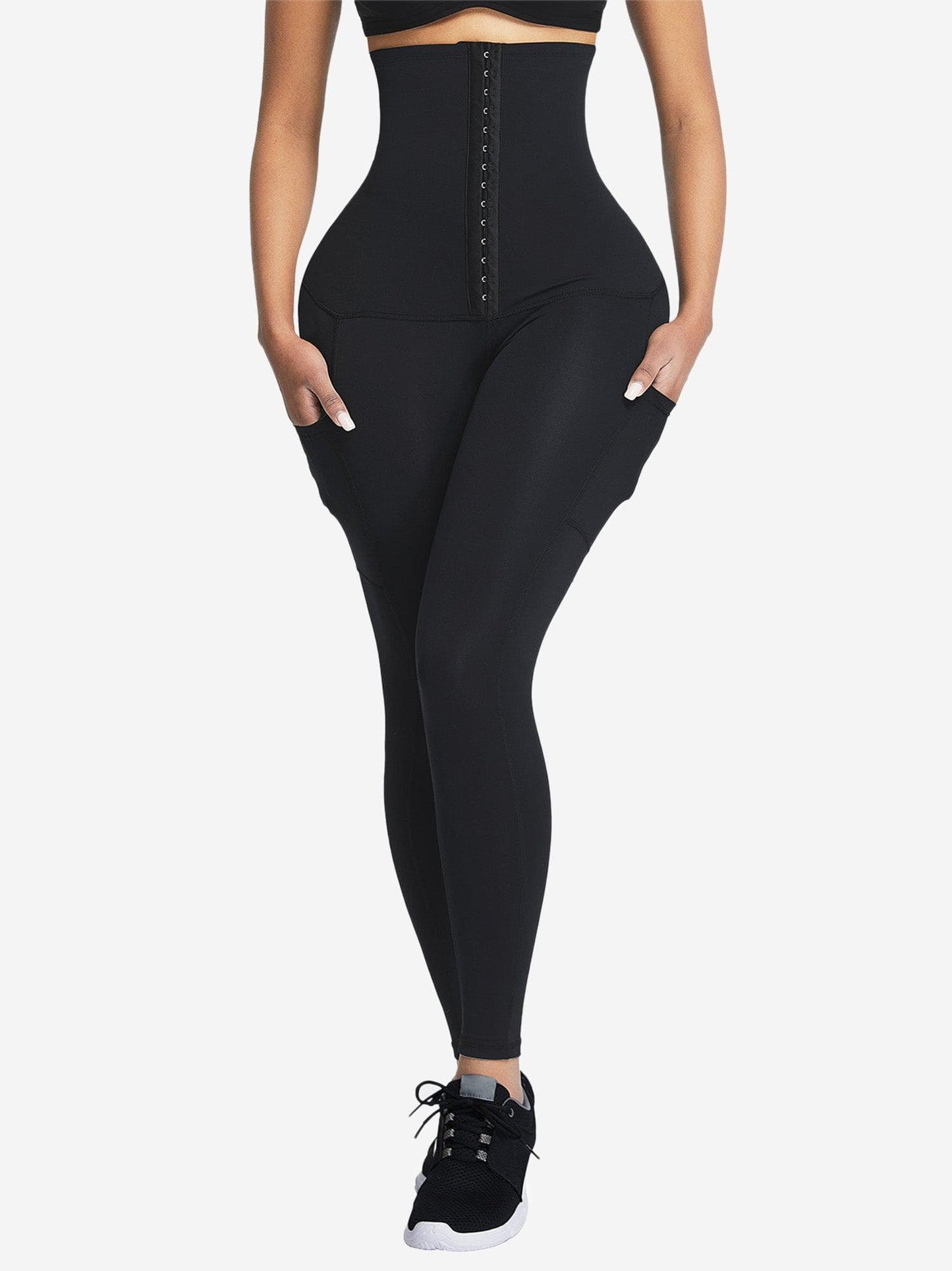 In-Control High Rise Hooked Leggings With Pockets