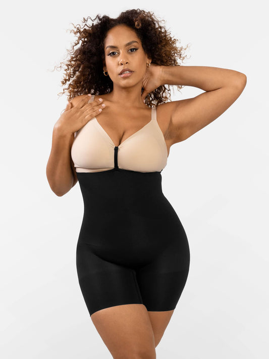 Strapless 2-Layer Mid Control Secure Bodysuit